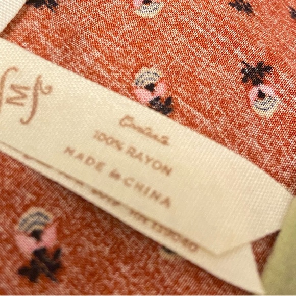 Matilda Jane Mix Print Floral Size Medium Sleeveless Front Tie Boho Blouse. - Picture 5 of 7